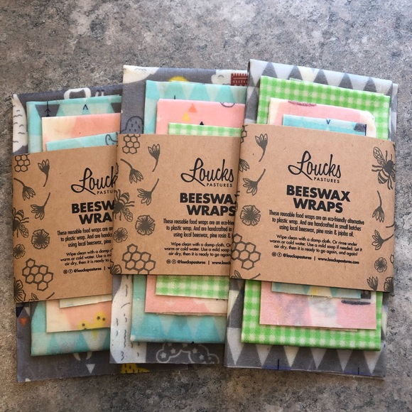 Beeswax Wraps (4 pack-Large) - Picture 6 of 9
